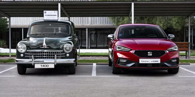 Am 13. November 1953 lief das erste Modell vom Band -  Vom 1400 zum Leon e-Hybrid