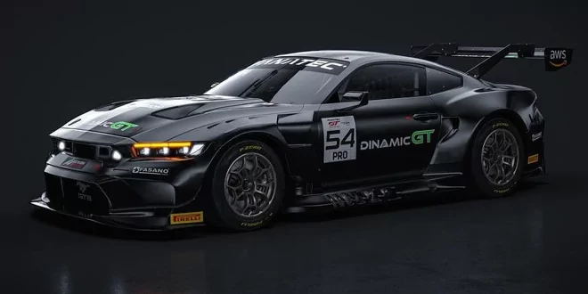 Traumhafter Sound des Ford Mustang GT3 bei Testfahrten - US-V8-Brummer in Reinform