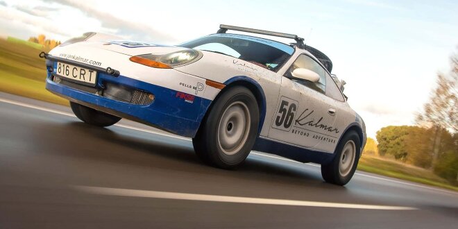 Der erste wassergekühlte Elfer mutiert zum Geländegänger -  Dakar-Gefühle im Porsche 996