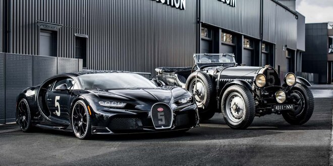 Inspiration war der Bugatti  Type 50S  - Hommage an Le-Mans-Legende