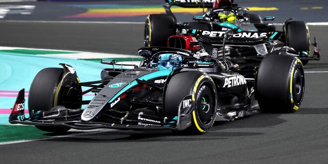 F1 am Montag: Mercedes sucht nach der Balance  - Experimentieren am offenen Auto