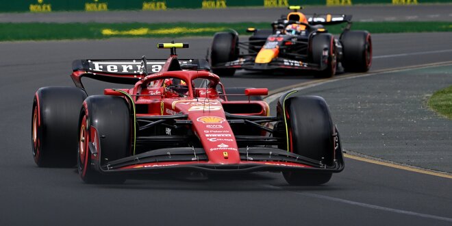 Nach dem Doppelsieg in Melbourne durch Sainz &amp; Leclerc -  Ferrari eine Gefahr für Red Bull?
