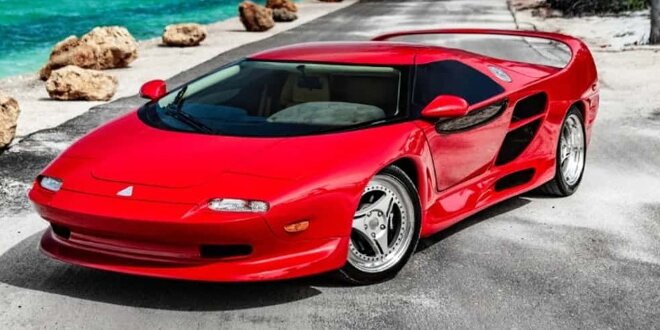 Nur 14 Exemplare wurden von dem Sportwagen gebaut ... - Mit Lamborghini-V12 zum Verkauf