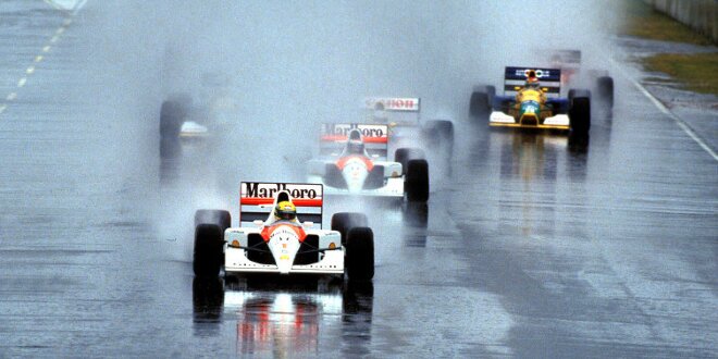 14 Formel-1-Rennen seit 1971 abgebrochen - Da war die rote Flagge notwendig!