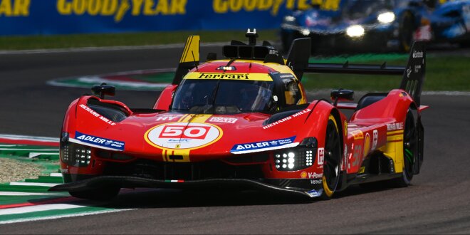 Ferrari belegt die ersten drei Plätze, Schumacher auf P18 -  Ferrari-Dreifachpole in Italien!