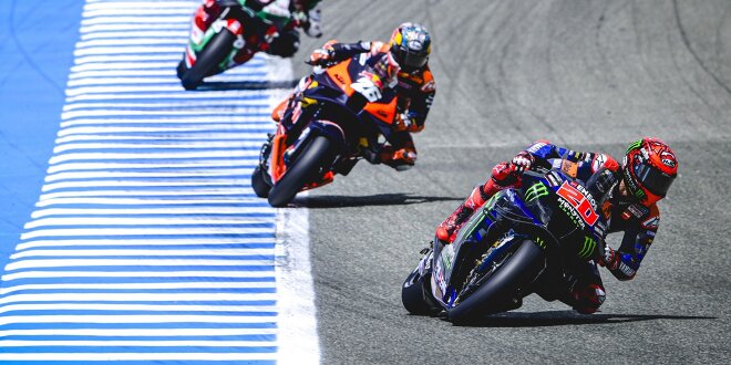 MotoGP-Liveticker: Sturzreicher Sprint in Jerez - Quartararo bestraft, Pedrosa P3