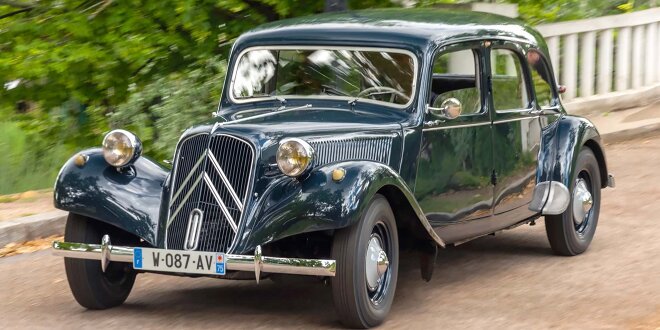 Die legendäre Limousine war ein Pionier des Frontantriebs -  Französischer Fortschritt