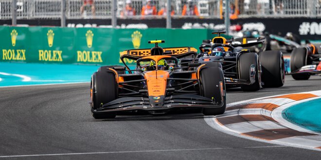 Formel-1-Kräfteverhältnis 2024: McLaren wirklich schneller? -  Das sagen die Daten nach Miami!