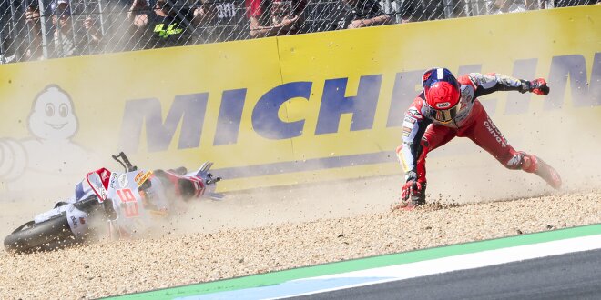 Marquez beginnt in Le Mans mit Problemen - Lorenzo analysiert - &quot;Erster schwieriger Freitag&quot; 2024
