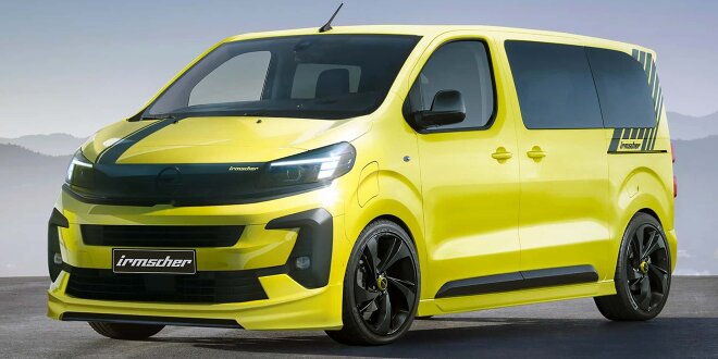 Individualisierungskit für die beiden Opel-Vans - Frischer Auftritt für  Vivaro &amp; Zafira 