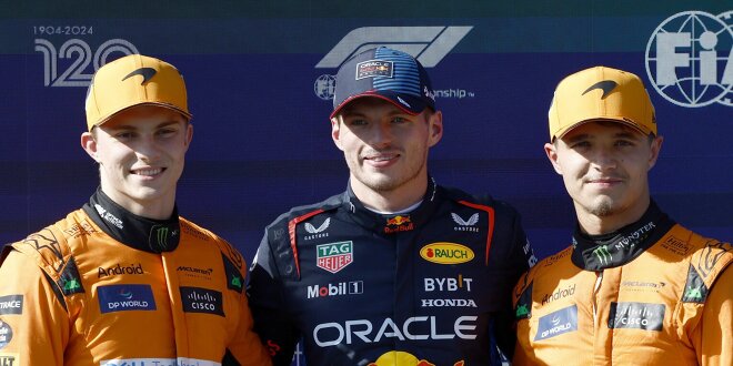 McLaren und Ferrari fordern Red Bull in Imola ernsthaft heraus - ... und doch wieder Verstappen!