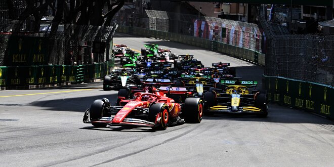 Formel-1-Kräfteverhältnis 2024: Feld immer näher zusammen -  Das sagen die Daten nach Monaco!