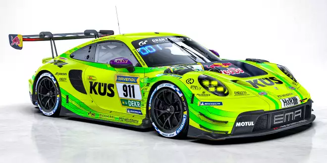 Mit kleinen Änderungen am Design und einem Fahrer weniger - &quot;Grello&quot; bei 24h Nürburgring dabei