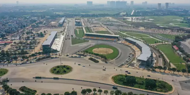 Aktuelle Bilder vom Hanoi Street Circuit in Vietnam - Eine Formel-1-Strecke verfällt!