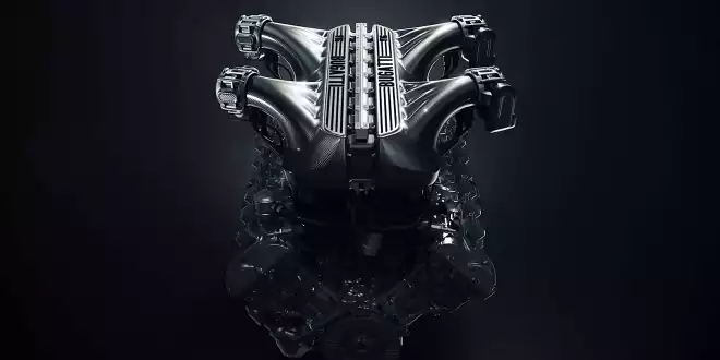Am Triebwerk des Tourbillon hat auch Cosworth einen Anteil - Der neue V16-Saugmotor