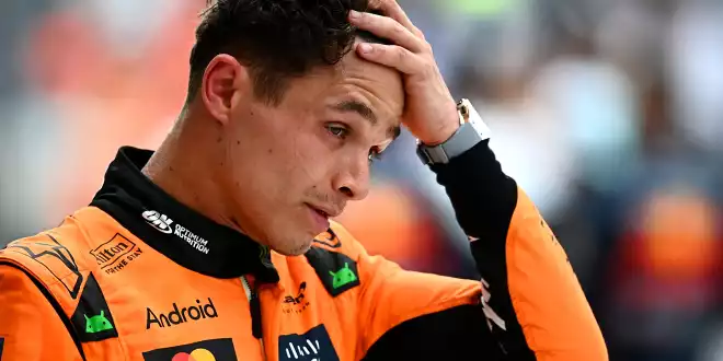 Wer letzte Nacht am schlechtesten geschlafen hat: Lando Norris - Simply lovely statt Arschloch ...