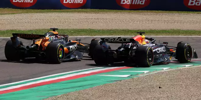 Was Verstappen &amp; Piastri eine Woche nach dem Move sagen - &quot;In Kurve 3 musste ich grinsen&quot;