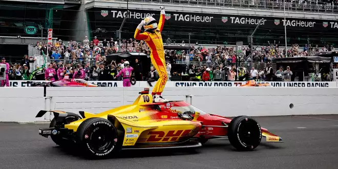Nach vier Siegen räumt er auch das Indy 500 ab -  Palou krönt seine Megasaison
