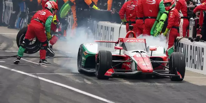 Boxenunfall beendet Schwartzmans Indy-500-Debüt - Bittere Pille für den Polesetter
