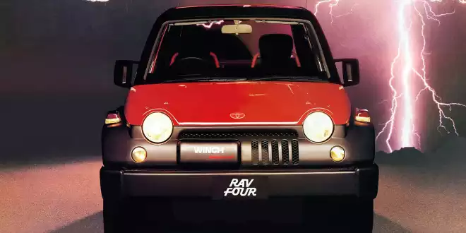 Die Geburtstunde des erfolgreichen Crossovers -  Toyota RAV FOUR Prototyp