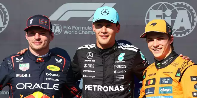 George Russell fightet im letzten Schuss Verstappen nieder - Packendes Pole-Finale in Kanada