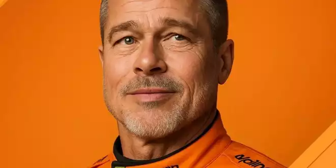 Brad Pitt aka Sonny Hayes testet echten 2023er-McLaren - Superstar im Formel-1-Auto!