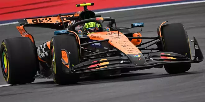 Analyse am Samstag: McLaren-Pilot in einer eigenen Liga - Norris-Pole &amp; Russell-Verwarnung