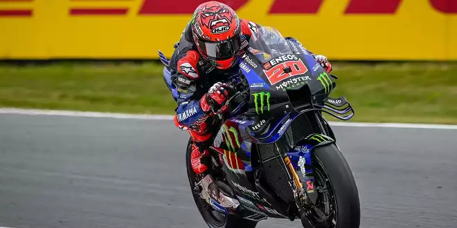 Francesco Bagnaia im Assen-Qualifying Zweiter -  Vierte Pole von Fabio Quartararo