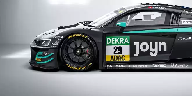 Land-Team enthüllt Spezialdesign für Norisring - Fellers Audi wird schwarz-türkis!