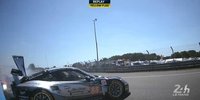 24h Le Mans 2017: Unfall Porsche #88 und Oreca #26