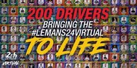24h Le Mans virtuell: 50 Teams, 200 Fahrer!