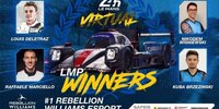 24h Le Mans virtuell: Sieg für Rebellion/Williams