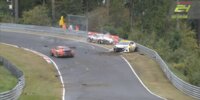 24h Nürburgring 2020: Crash Opel vs. Porsche