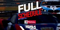24h Spa 2019: Der Zeitplan des Hauptevents