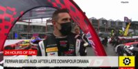 24h Spa 2021: Ferrari bezwingt Audi im Regen