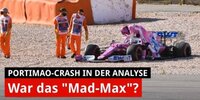 Analyse Crash Verstappen vs. Stroll in Portimao