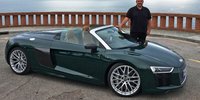 Audi R8 2017 Spyder V10 Test