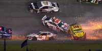 Big One: Massencrash in Daytona in Zeitlupe