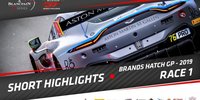 Blancpain GT Brands Hatch: Highlights Rennen 1