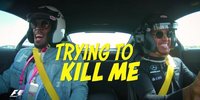 Blitzschnelles Duo: Lewis Hamilton und Usain Bolt