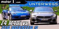 BMW Z4 M40i vs. Porsche 718 Boxster S