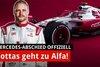Bild zum Inhalt: Bottas verlässt Mercedes: 2022 bei Alfa Romeo!