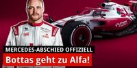 Bottas verlässt Mercedes: 2022 bei Alfa Romeo!