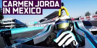 Carmen Jorda testet Formel-E-Boliden in Mexiko