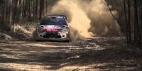 Citroen bei der Rallye Australien - Tag 1