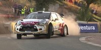 Citroen beim Shakedown der Rallye Spanien