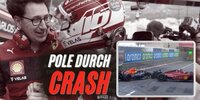 Crash: So hat Leclerc in Monaco Pole erobert