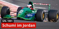 Das Formel-1-Debüt von Michael Schumacher 1991 in Spa