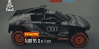 Der Audi RS Q e-tron für die Rallye Dakar 2022