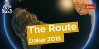 Die Route der Rallye Dakar 2018